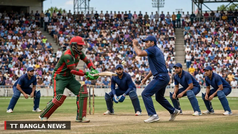 চেজের স্পিনে ব্যাটিং ধস, দ্বিতীয় ইনিংসে বিপাকে বাংলাদেশ